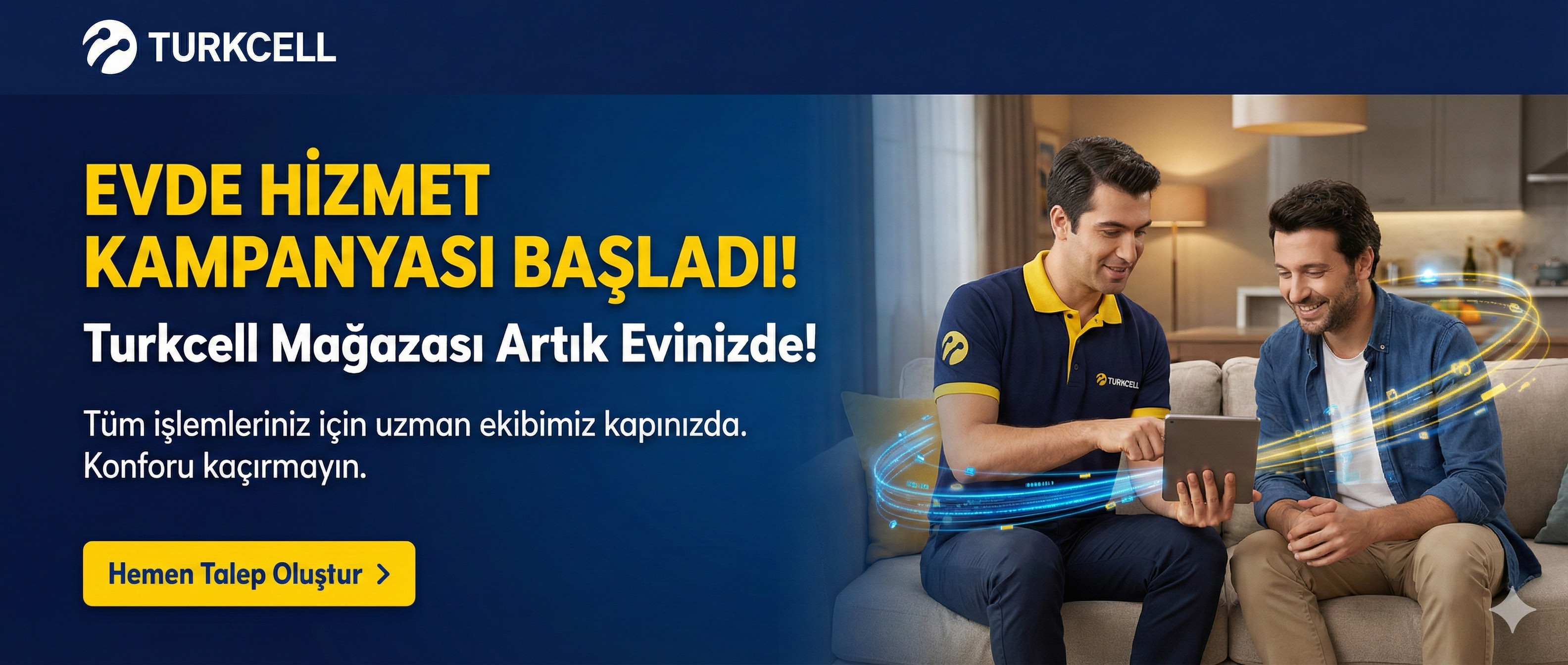NUHOĞLU TURKCELL'DEN EVİNİZE GELEN HİZMET!